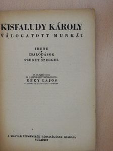 Kisfaludy Károly - Kisfaludy Károly válogatott munkái [antikvár]