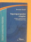 Bertalan Rudolf - Vagyongyarapodási vizsgálat [antikvár]
