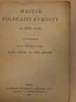 Dr. Fodor Ferenc - Magyar Földrajzi Évkönyv az 1930. évre [antikvár]