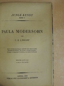 C. E. Uphoff - Paula Modersohn [antikvár]