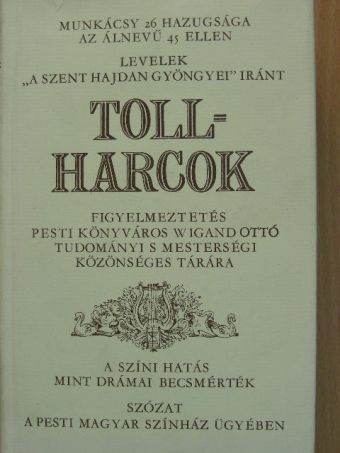 Bajza József - Tollharcok [antikvár]