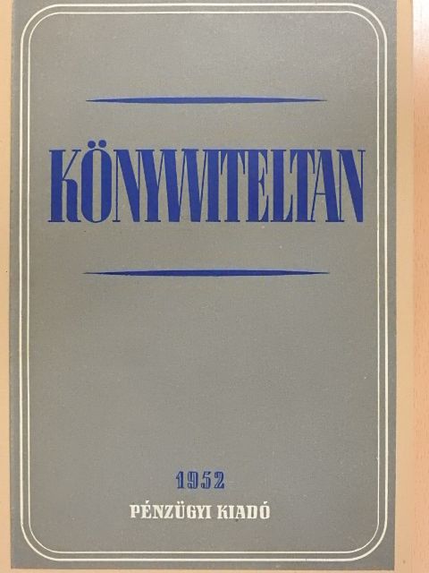 Háklár László - Könyvviteltan [antikvár]