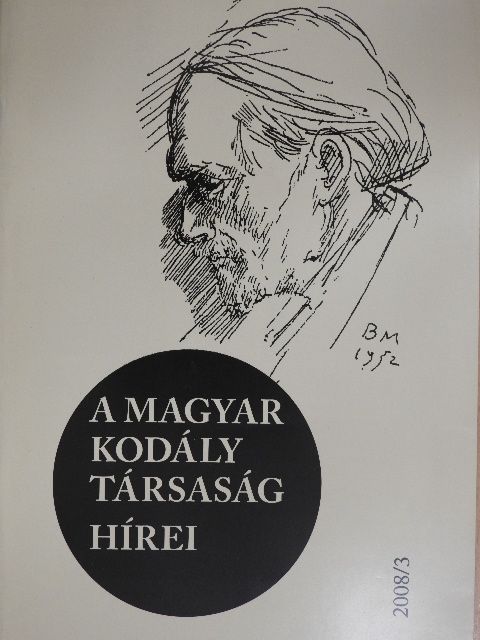 Berkesi Sándor - A Magyar Kodály Társaság Hírei 2008/3. [antikvár]
