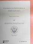 Amir Mosavi - Conference of PhD Students in Computer Science [antikvár]