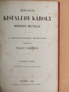 Kisfaludi Kisfaludy Károly - Kisfaludi Kisfaludy Károly minden munkái VII-VIII. (töredék) [antikvár]