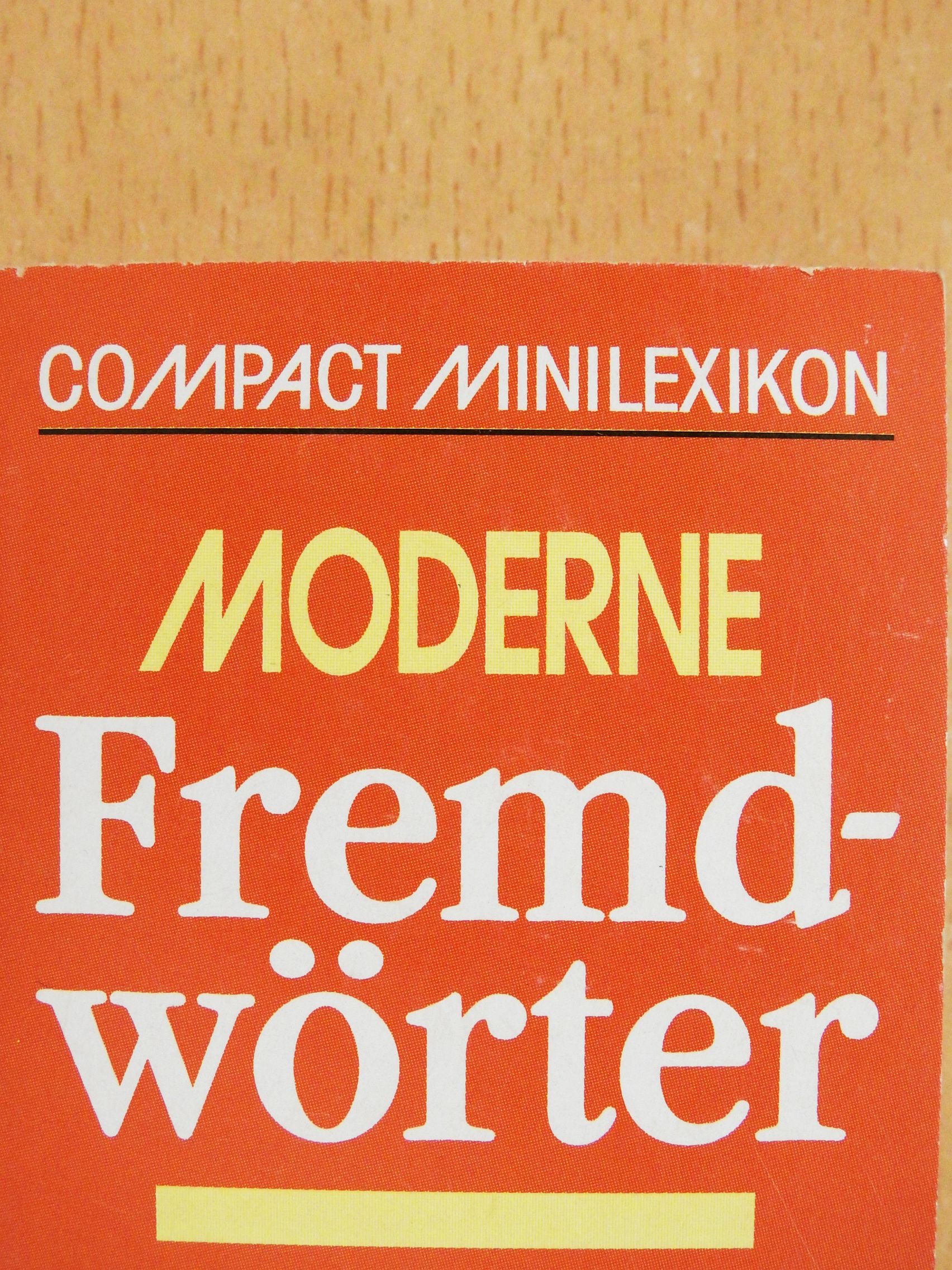 Moderne Fremdwörter (minikönyv) [antikvár]