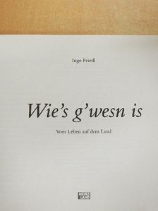 Inge Friedl - Wie's g'wesn is [antikvár]