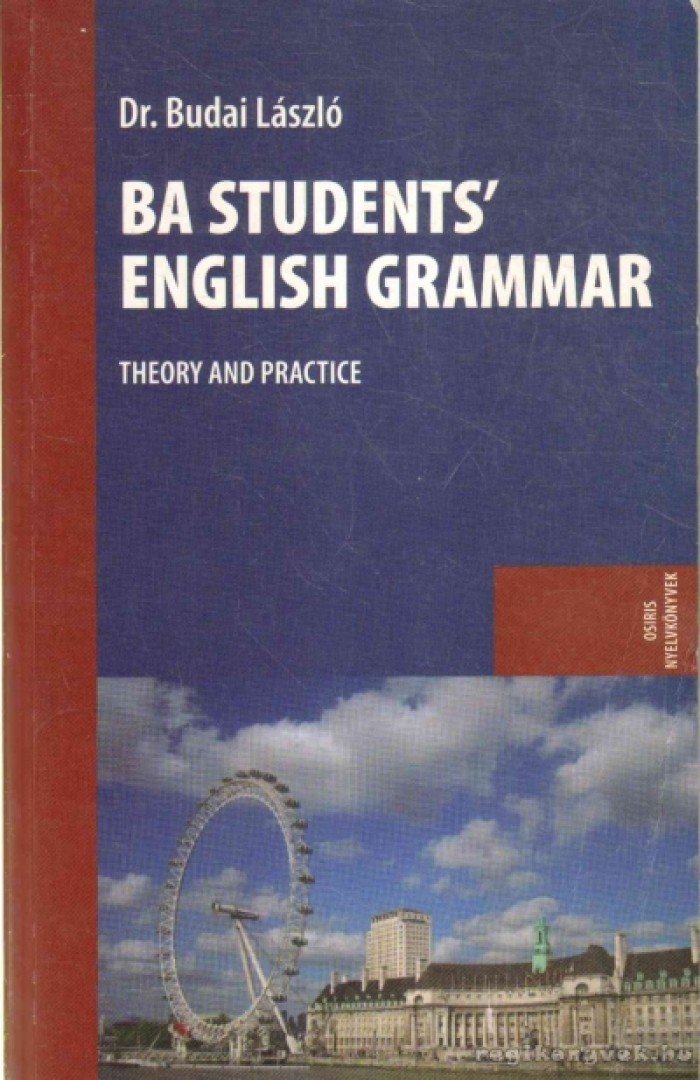 Dr. Budai László - BA Students' English Grammar [antikvár]