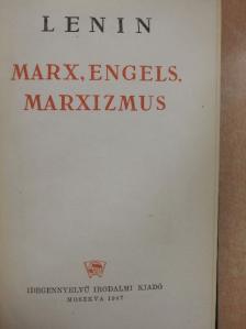 Vlagyimir Iljics Lenin - Marx, Engels, marxizmus [antikvár]