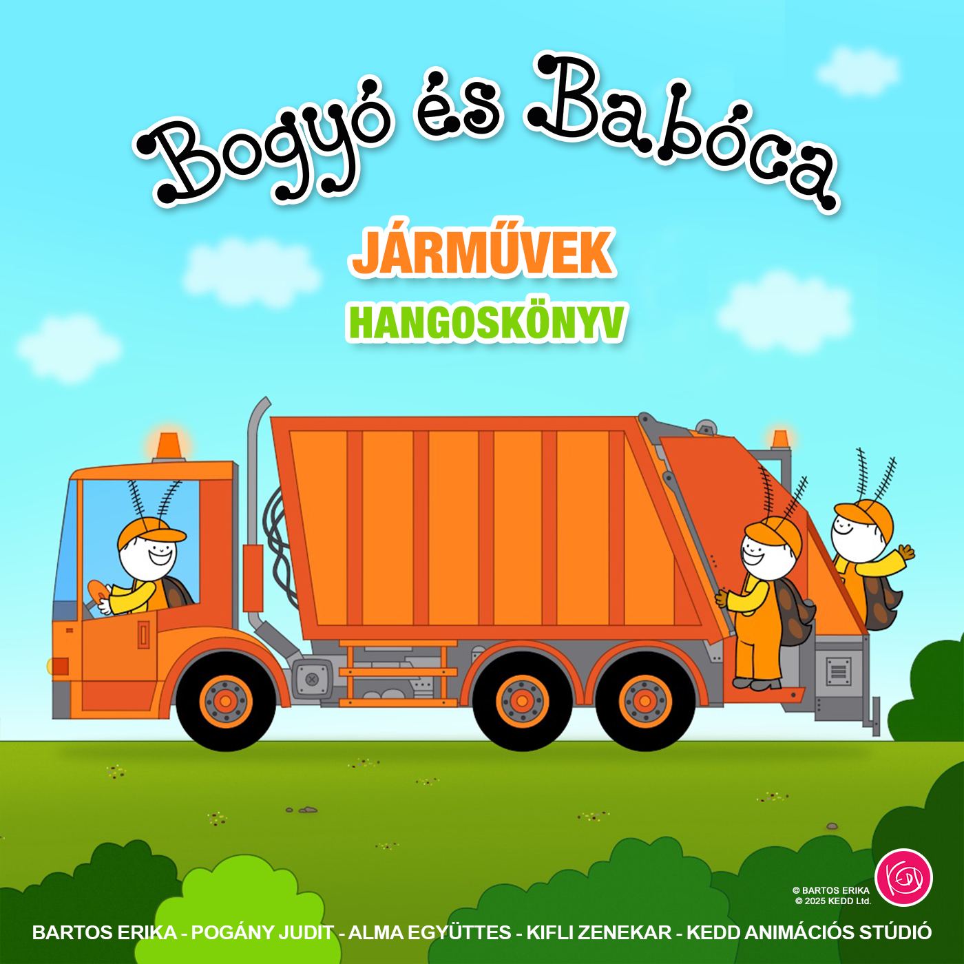 Bartos Erika - Bogyó és Babóca - Járművek [eHangoskönyv]