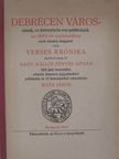 Nagy Kállói Fényes István - Debrecen várossának, ez keresztyén res-publicanak, naponként Árvíz képpen nevekedett, ez esztendő forgásiban végben ment siralmas sorsainak, keserves meg bántódásinak, helytelen Expensainak egy néhány versekben foglalt C [antikvár]