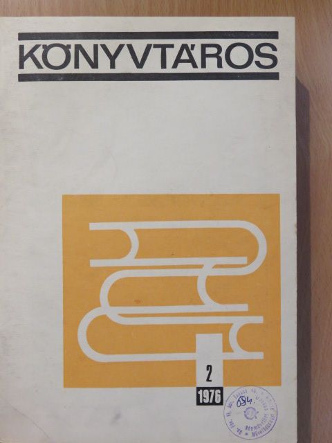 Bozóky Éva - Könyvtáros 1976. (nem teljes évfolyam) [antikvár]