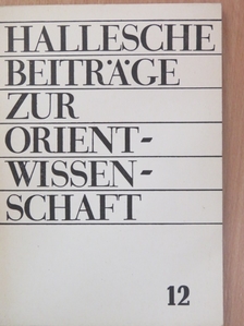 Burchard Brentjes - Hallesche Beiträge zur Orientwissenschaft 12. [antikvár]