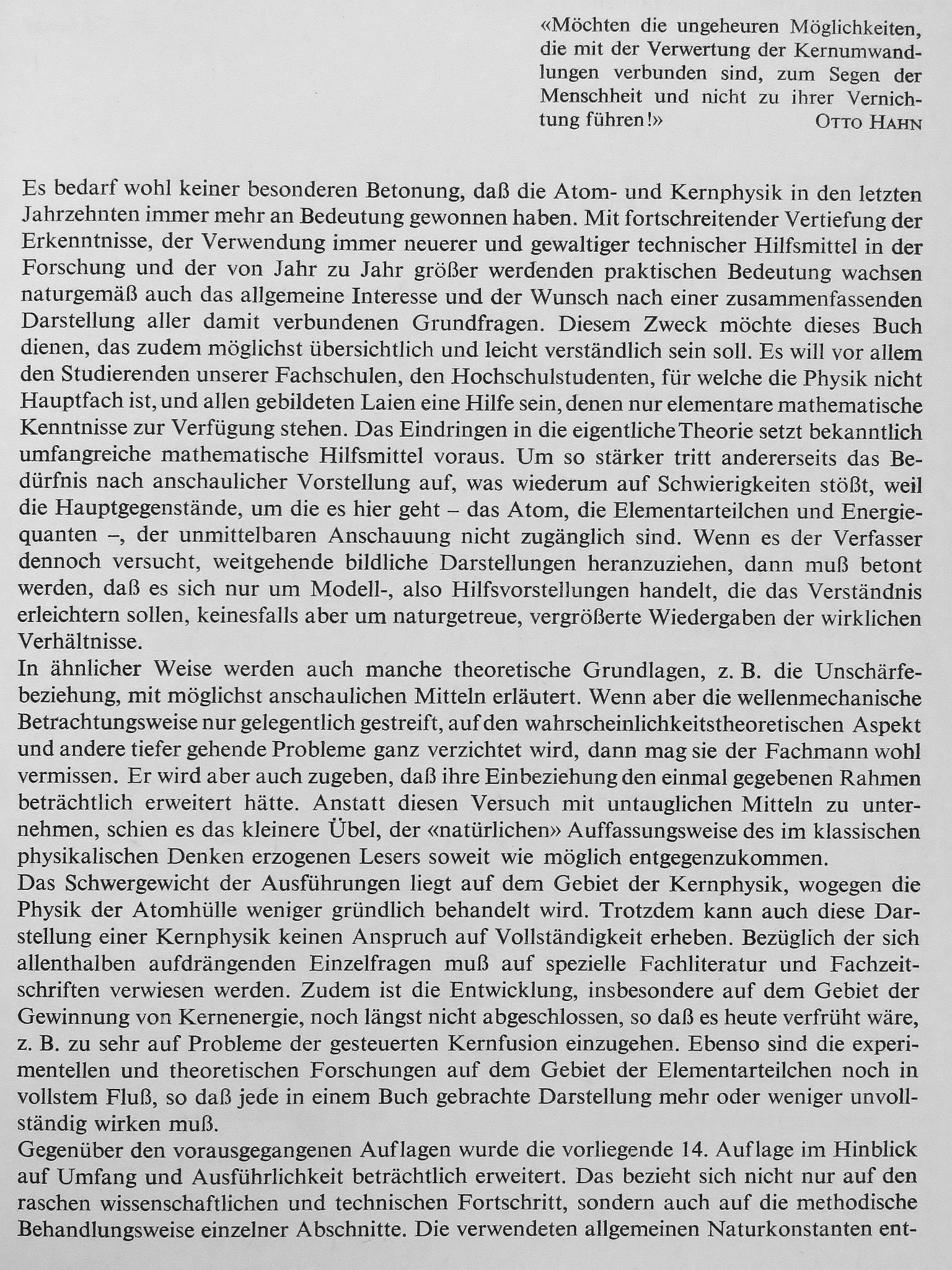 Helmut Lindner - Grundriss der Atom- und Kernphysik [antikvár]
