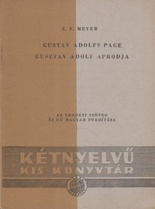 Meyer C. F. - Gustav Adolfs Page - Gusztáv Adolf apródja [antikvár]
