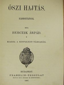 Berczik Árpád - Őszi hajtás [antikvár]