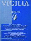 Bögre Zsuzsanna - Vigilia 2002. március [antikvár]