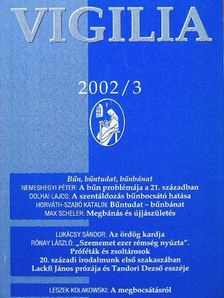 Bögre Zsuzsanna - Vigilia 2002. március [antikvár]