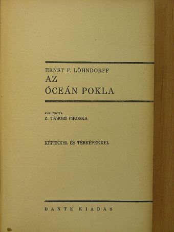 Ernst F. Löhndorff - Az óceán pokla [antikvár]