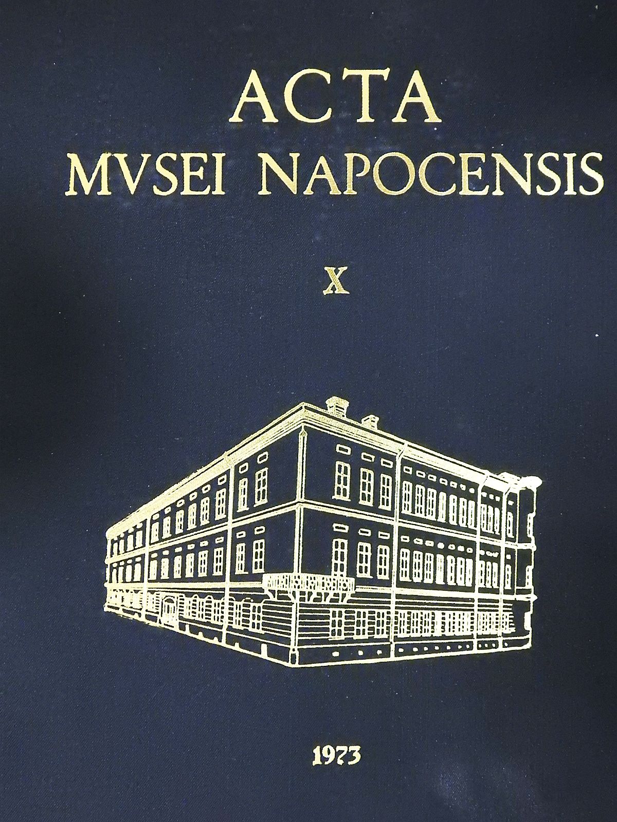 Constantin Popa - Acta Musei Napocensis X. (aláírt példány) [antikvár]