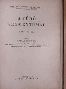 Dr. Kassai Dezső - A tüdő segmentumai [antikvár]
