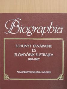 Dr. Fehér György - Biographia [antikvár]