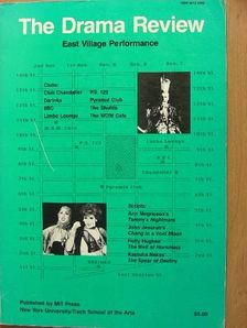 Ann Magnuson - The Drama Review Spring 1985 [antikvár]