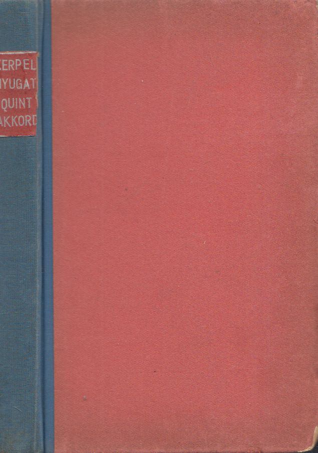 Kerpel Jenő - Nyugati quint akkord [antikvár]
