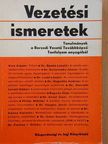 Bognár Elek - Vezetési ismeretek [antikvár]