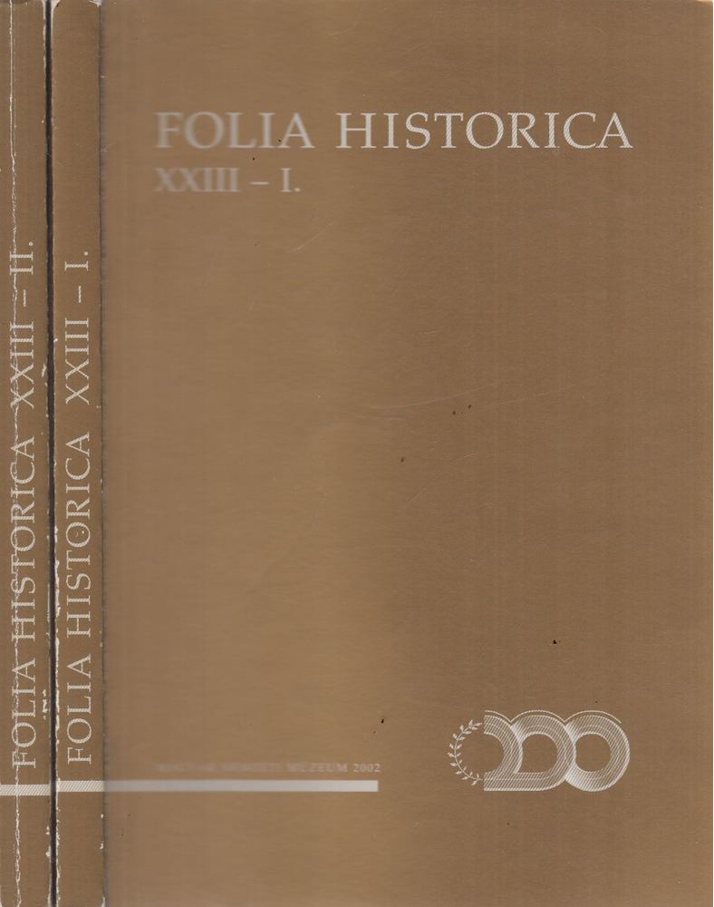 Kovács Tibor - Folia Historica XXIII/I-II. [antikvár]