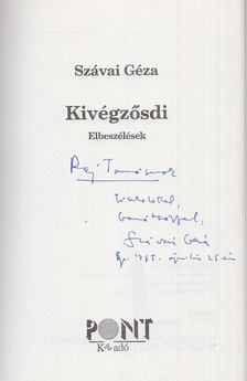 Szávai Géza - Kivégzősdi (dedikált) [antikvár]