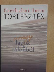 Cserhalmi Imre - Törlesztés (dedikált példány) [antikvár]