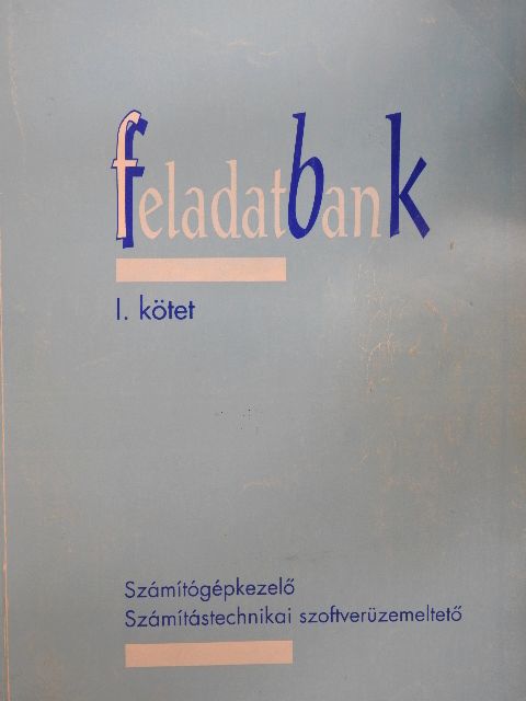 Borbély József - Feladatbank I. [antikvár]