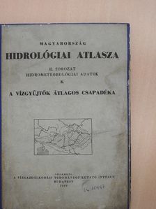 Magyarország hidrológiai atlasza II. [antikvár]