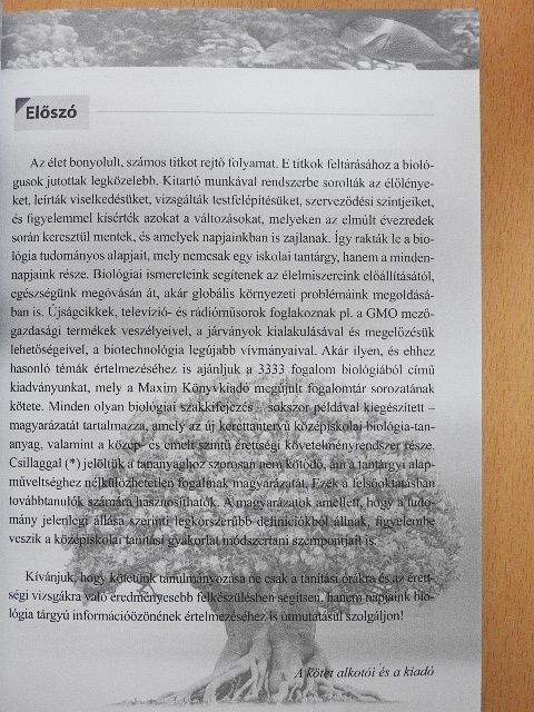3333 fogalom biológiából [antikvár]