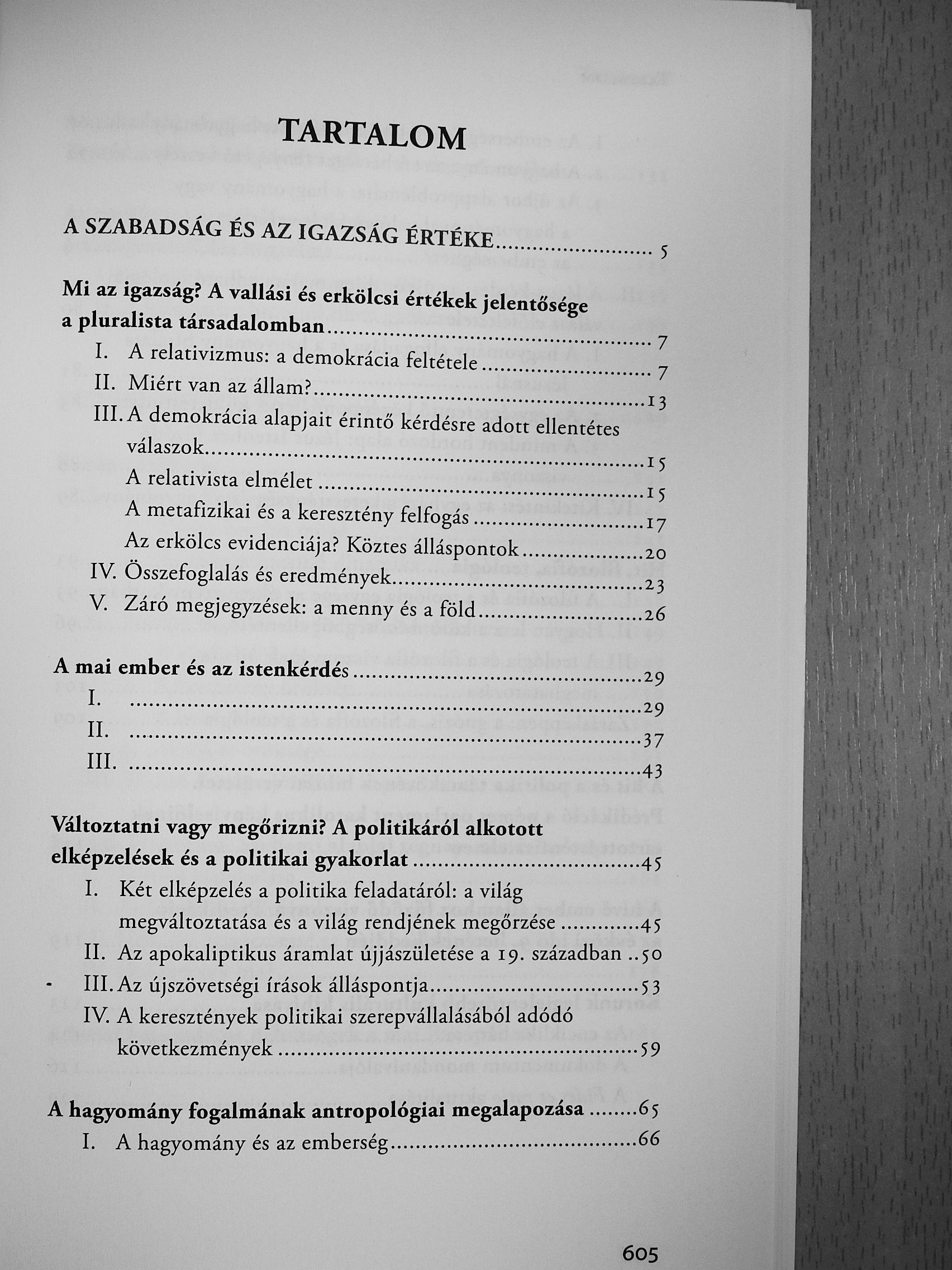 Joseph Ratzinger - Politika, szabadság, hagyomány [antikvár]