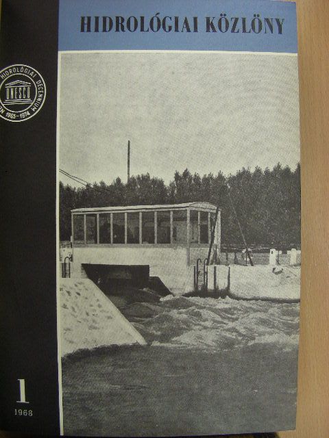 Abos Brúnó - Hidrológiai Közlöny 1968. január-december [antikvár]