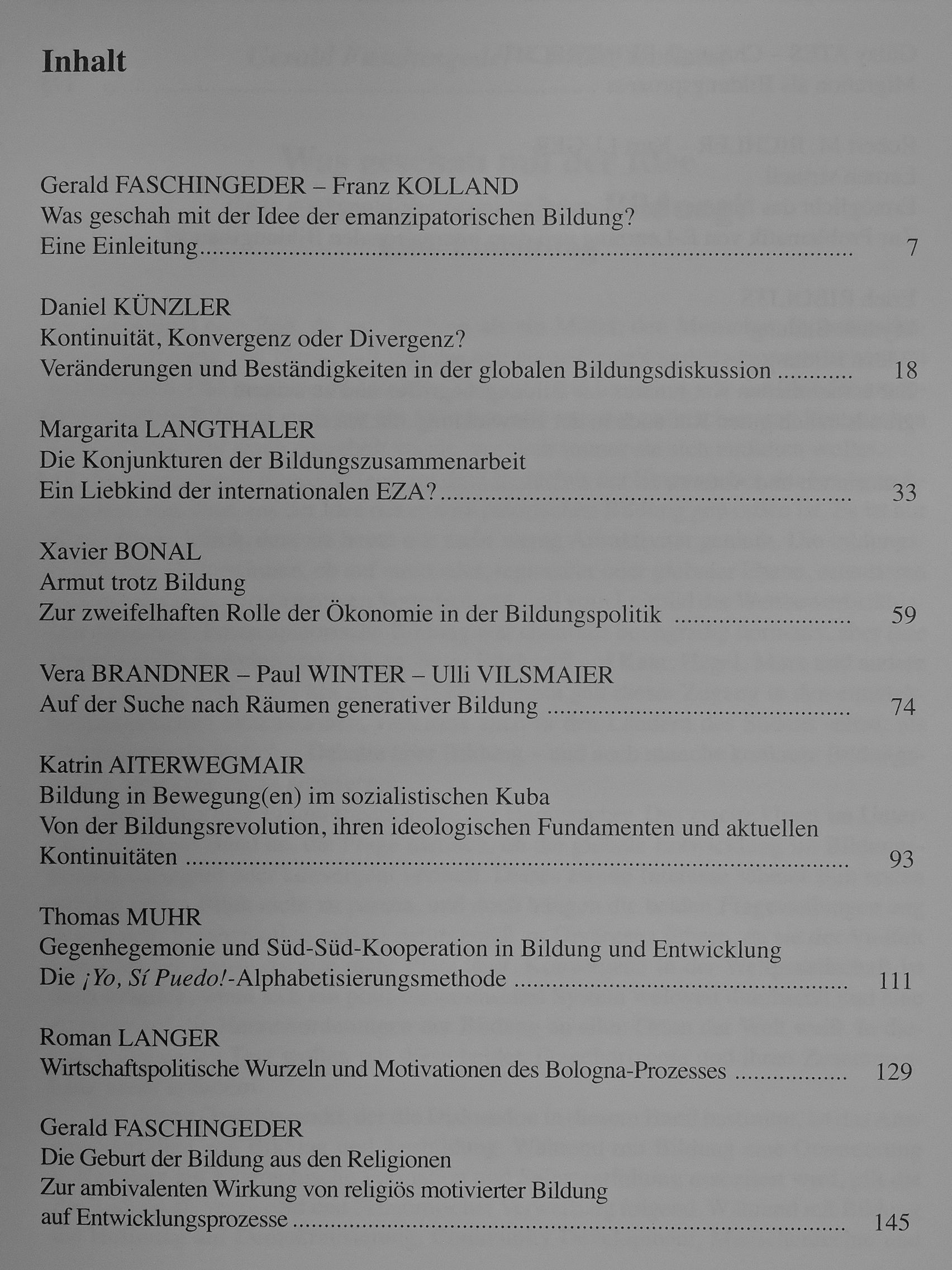 Franz Kolland - Bildung und ungleiche Entwicklung [antikvár]