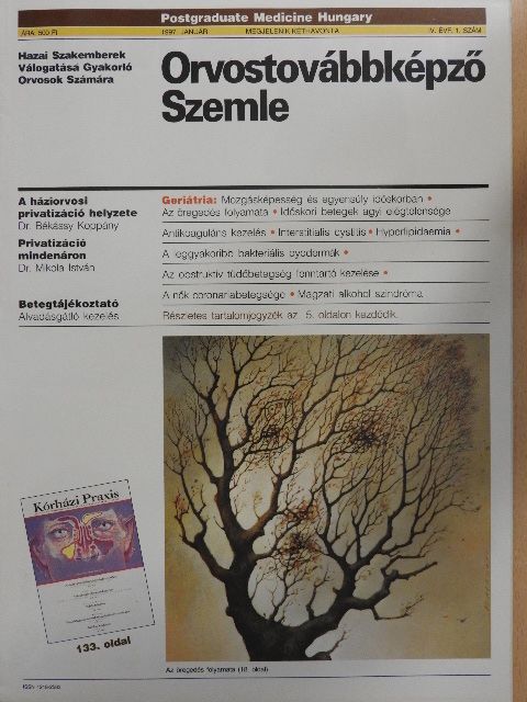 Dr. Békássy Kompány - Orvostovábbképző Szemle 1997. január [antikvár]