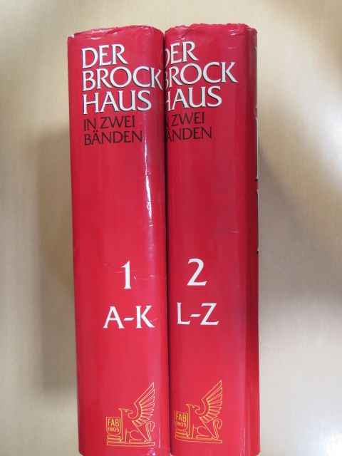Der Brockhaus in zwei Bänden 1-2 [antikvár]