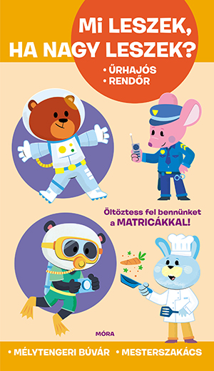 Mi leszek, ha nagy leszek? - Űrhajós, rendőr, mélytengeri búvár, mesterszakács [raktárvásár]