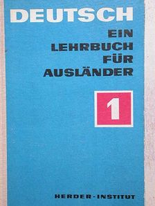 Dr. Alexander Porz - Deutsch - Ein Lehrbuch für Ausländer 1. [antikvár]