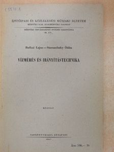 Bulkai Lajos - Vízmérés és irányítástechnika [antikvár]