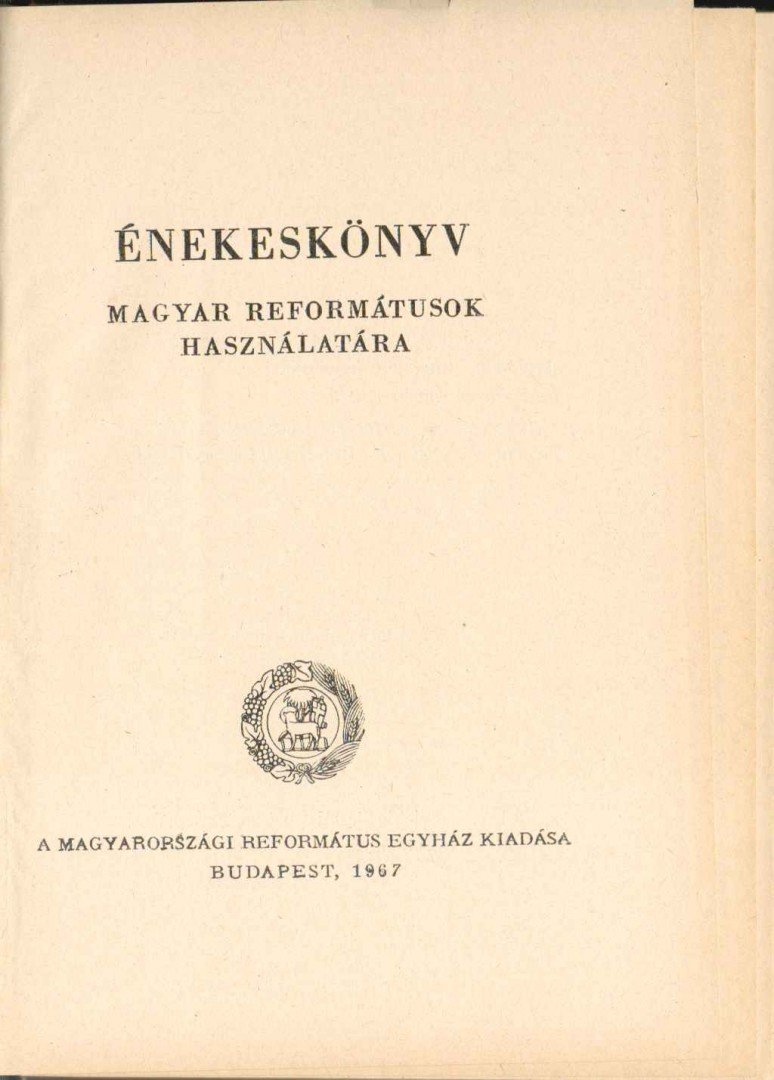 Énekeskönyv - Magyar reformátusok használatára [antikvár]