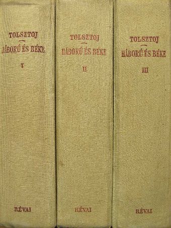 Leo Tolsztoj - Háború és béke I-III. [antikvár]