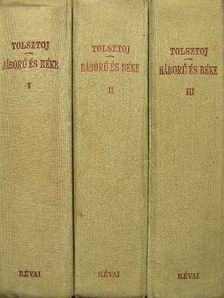 Leo Tolsztoj - Háború és béke I-III. [antikvár]