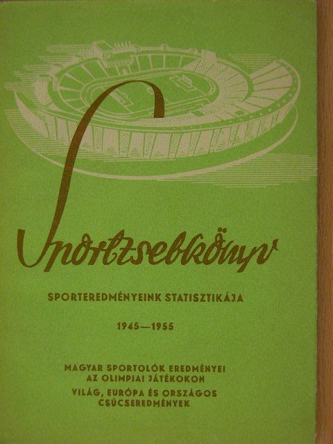 Sportzsebkönyv [antikvár]