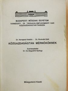 Dr. Kerepesi Katalin - Közgazdaságtan mérnököknek [antikvár]