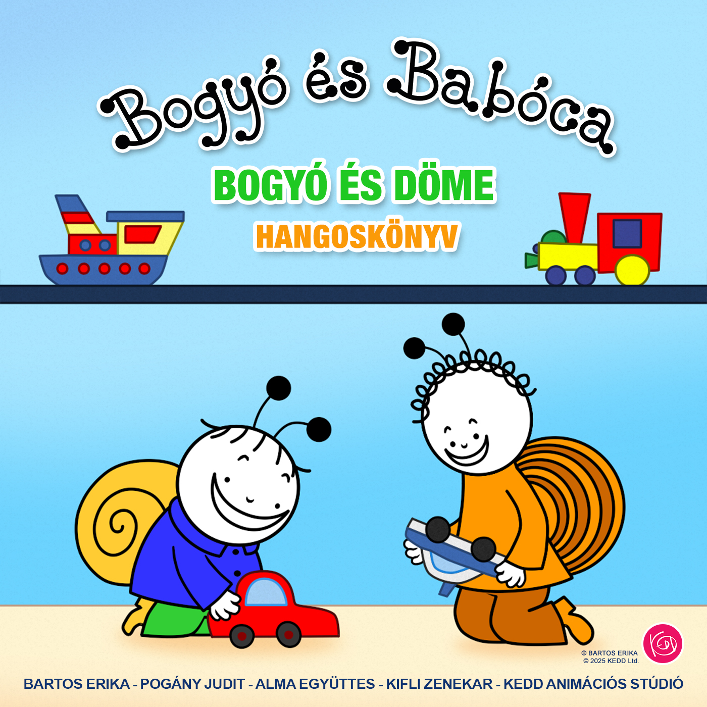 Bartos Erika - Bogyó és Babóca - Bogyó és Döme [eHangoskönyv]