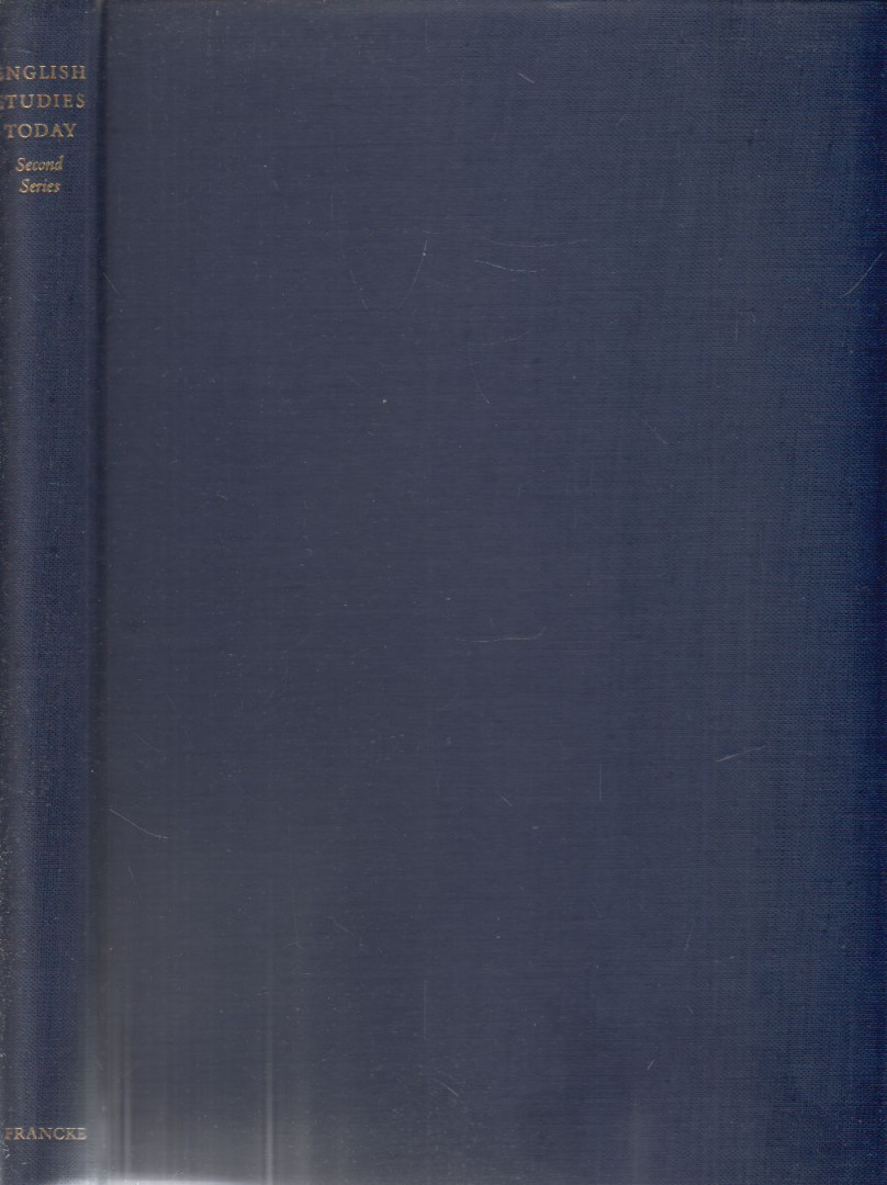 G.A. Bonnard - English Studies Today [antikvár]